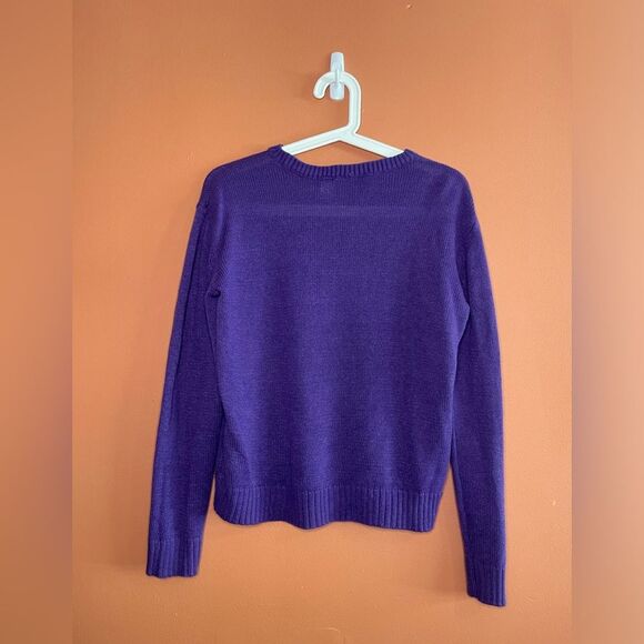 H&M Crewneck Graphic Long Sleeve Sweater Womens Size S - Picture 3 of 4
